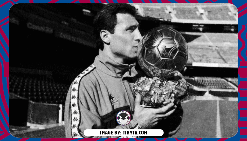 HRISTO STOICHKOV BALLON DOR 1994 AT FC BARCELONA