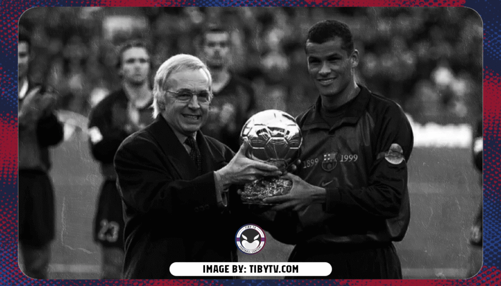 RIVALDO BALLON DOR 1999 AT FC BARCELONA
